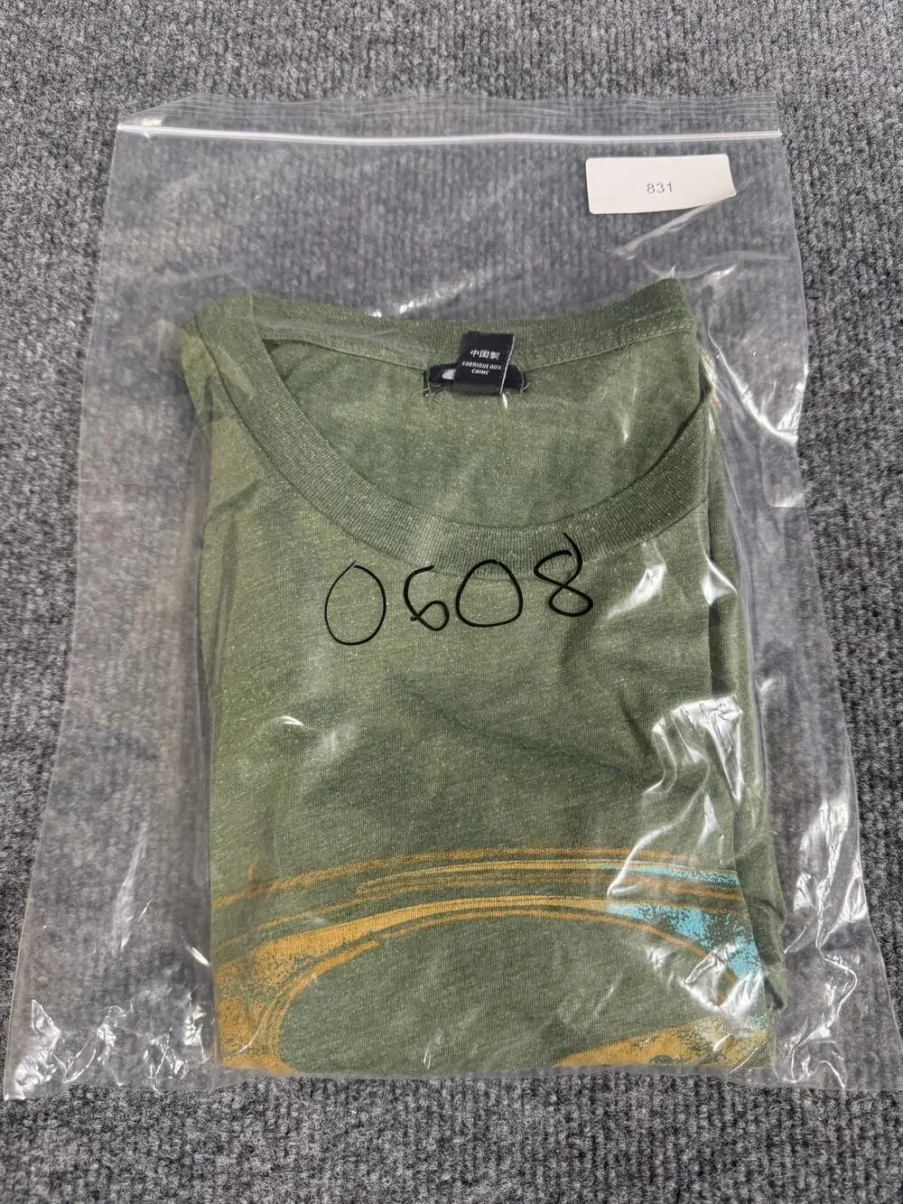 Oakley Shirt Mens Medium Green Stacked Logo Graphic T-Shirt Tee Regular Fit Top